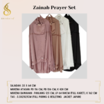 Zainab Prayer Set Black